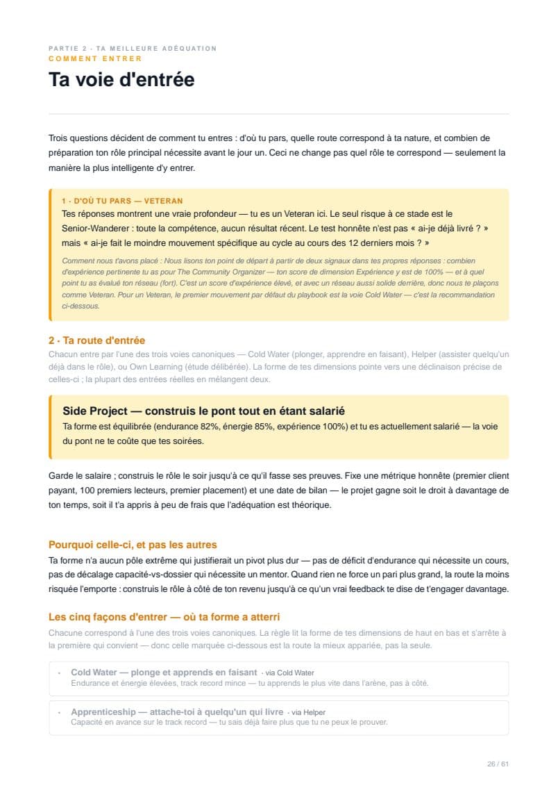 Page Entry Pathway